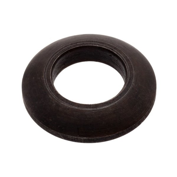 Spherical Washer, Fits Bolt Size M12 Steel Case Hard, Black Ox Finish