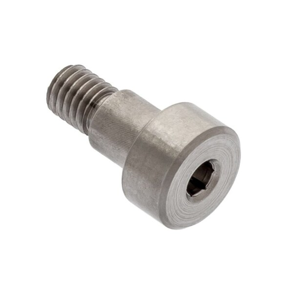 Shoulder Screw, 6g Thr Sz, 6mm Thr Lg, 6 mm Shoulder Lg, 18-8 Stainless Steel