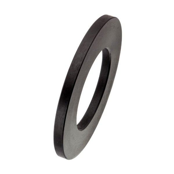 Flat Washer, Fits Bolt Size 2 , Case Hardened Steel Black Oxide Finish
