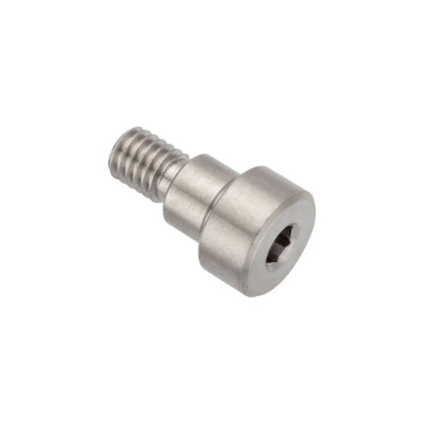 Military Shoulder Screws, 2A Thr Sz, 1/4 in Thr Lg, 3/16 in Shoulder Lg, 18-8 Stainless Steel