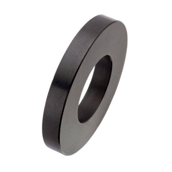 Flat Washer, Fits Bolt Size 1 , Case Hardened Steel Black Oxide Finish