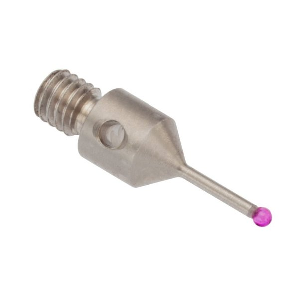 Cmm Tracer Tip, 1mm Ruby, 10mm, M3