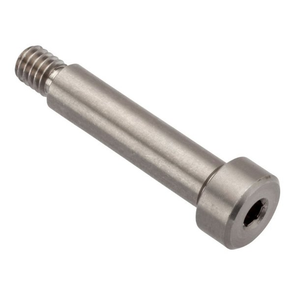 Shoulder Screw, 6g Thr Sz, 5mm Thr Lg, 20 mm Shoulder Lg, 18-8 Stainless Steel