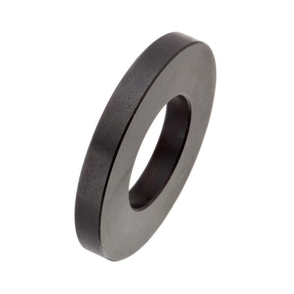 Flat Washer, Fits Bolt Size 1 , Case Hardened Steel Black Oxide Finish