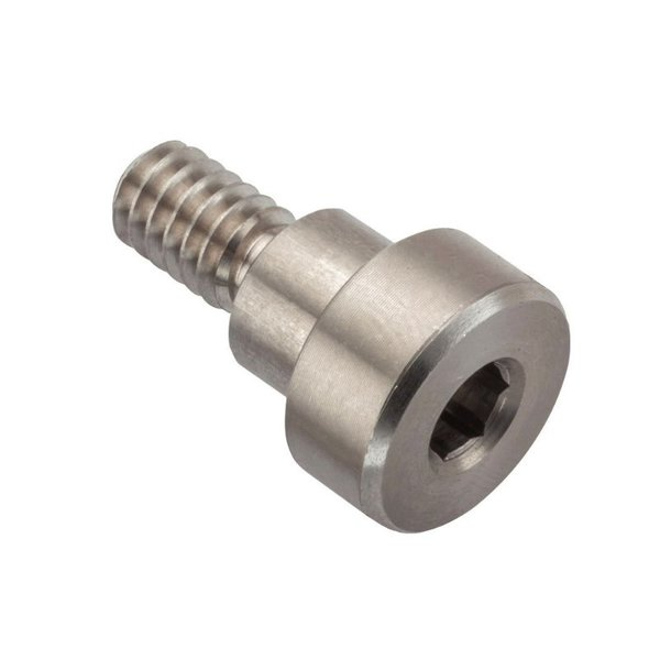 Shoulder Screw, 6g Thr Sz, 6mm Thr Lg, 6 mm Shoulder Lg, Stainless Steel