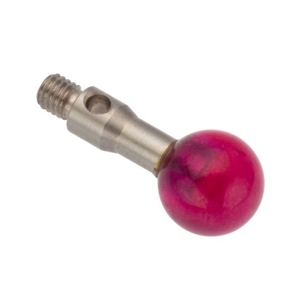 Cmm Tracer Tip, 6mm Ruby, 20mm, M3