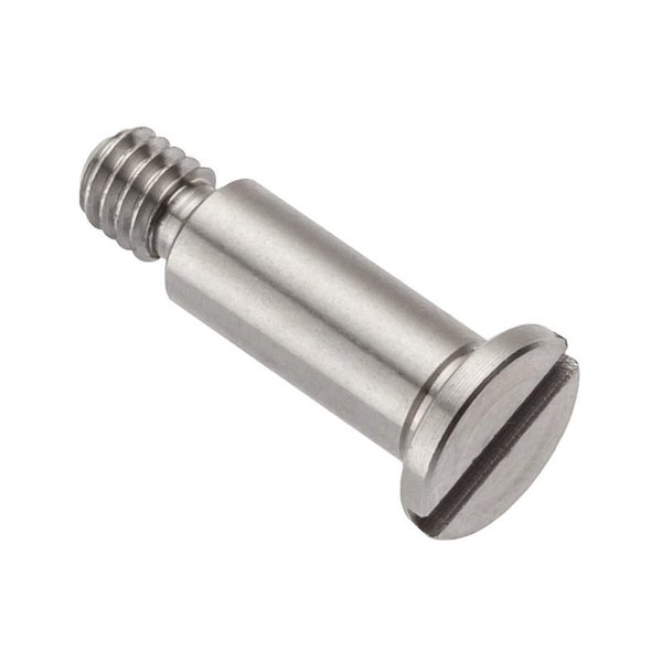 Shoulder Screw, 6g Thr Sz, 5mm Thr Lg, 20 mm Shoulder Lg, 316 Stainless Steel