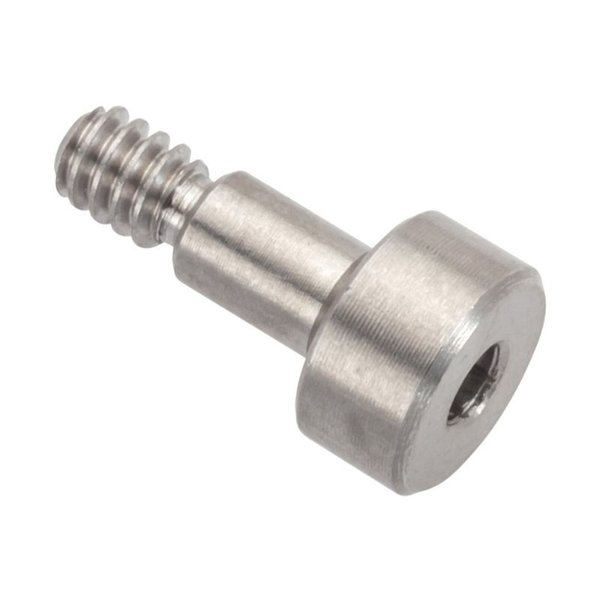 Military Shoulder Screws, 2A Thr Sz, 5/32 Thr Lg, 3/16 in Shoulder Lg, 18-8 Stainless Steel