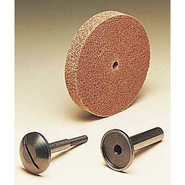Unitized Wheel, 3x3/4x3/8, AO, MED, PK10
