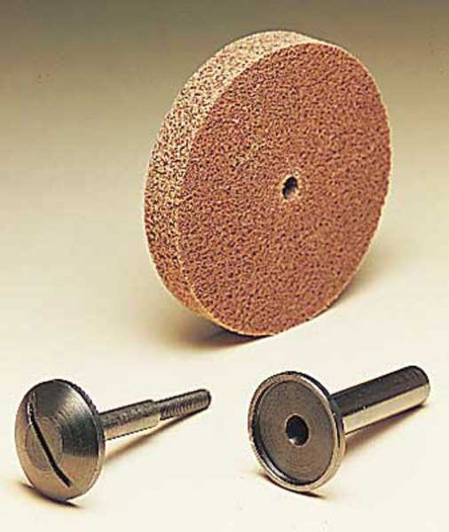 Unitized Wheel, 6x1/2x1/2, AO, MED, PK4