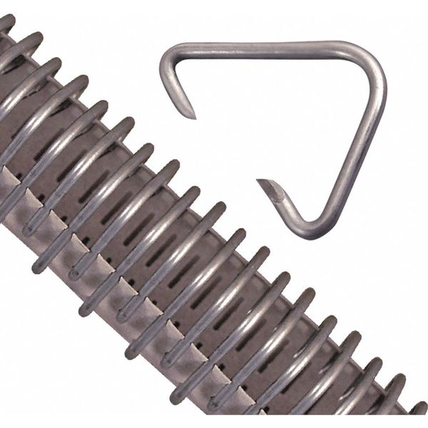 #2 Clipper Galv. Steel lace, PK12