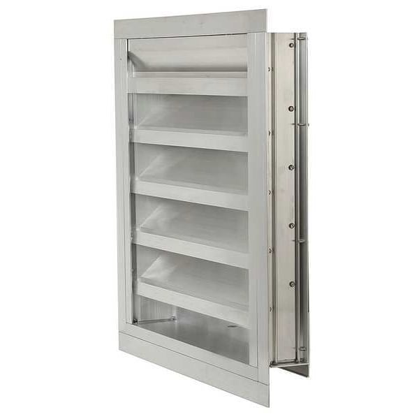 Louver Damper, Adjustable, 18H x 30W