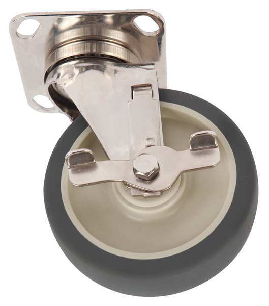 Caster, Swivel with Brake