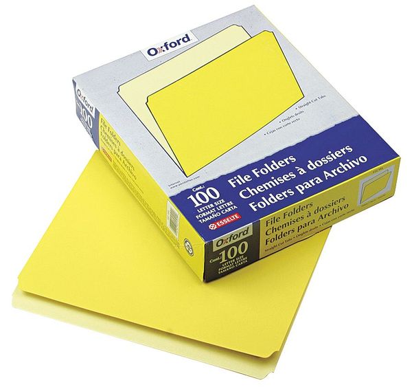 File Folders 8-1/2