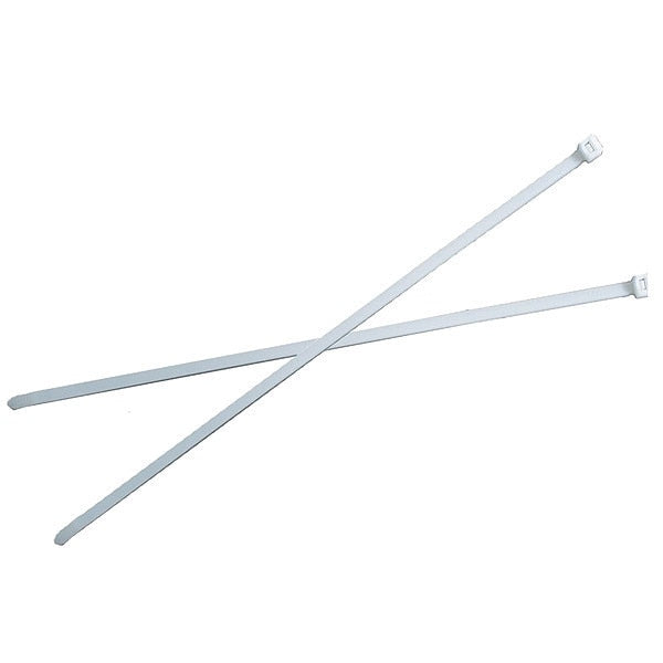 Cable Ties, Standrd, 6/6, Nylon, Nat, 36.5
