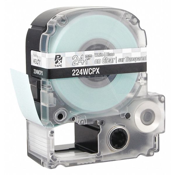 White Ink/Clear Tape, 1