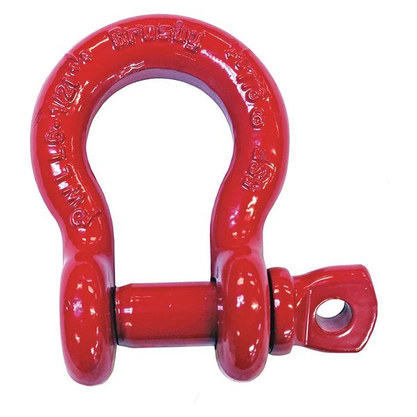 Anchor Shackle, Carbon Steel, 9500 lb.