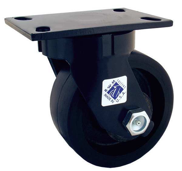Kingpinless Swivel Plate Caster, 2500 lb.