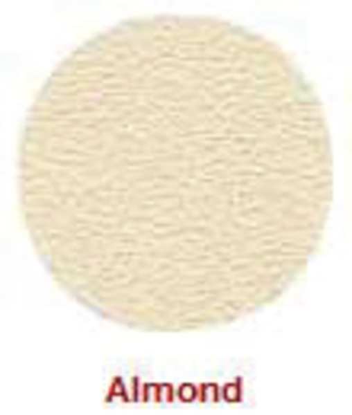 Self-Adhesive Screw Cap, 9/16 in Dia, Almond, PVC 53 PK