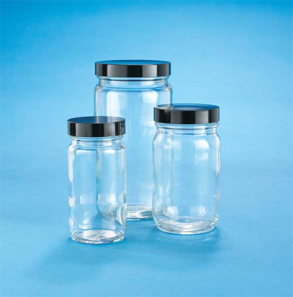 Medium Bottle, 68mm H, Taper-Seal, PK432