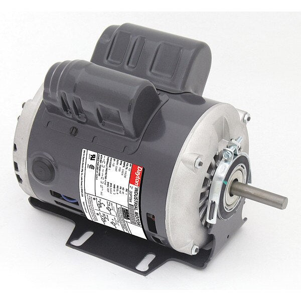 Capacitor-Start/Run General Purpose Motor, 1/2 HP, 115/230V AC Voltage, 48Z Frame
