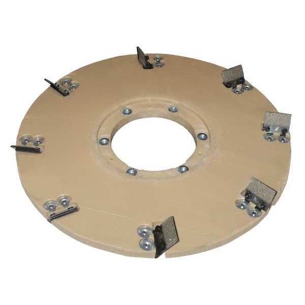 Concrete Mastic Abrasive Pad, 17 in. dia.