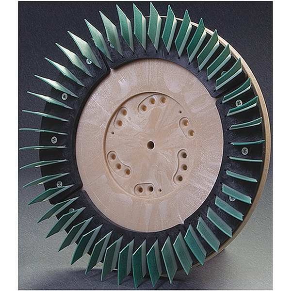 Polishing Abrasive Pad, 13in.dia, 400 Grit
