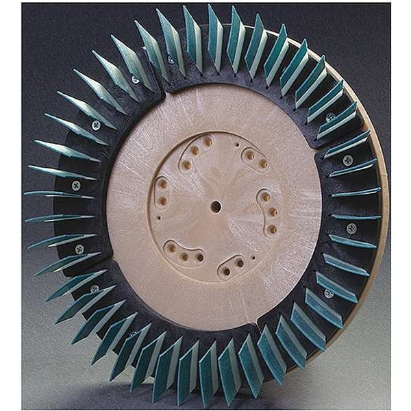 Polishing Abrasive Pad, 13 in. dia., Blue