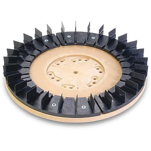 Abrasive Pad, 18 in. dia., 600 rpm, CCW