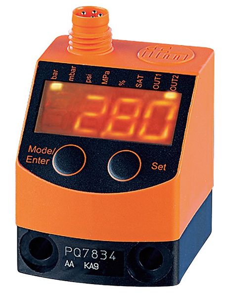 Compound Digital Pressure Switch, (2) SPST, -14.5 psi Vac to 145 psi