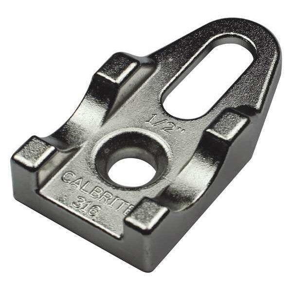 Clamp Back, 1 in., 316 SS, Brite Finish