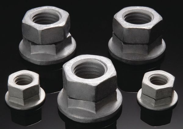 2-Piece Wedge Lock Nut, 3/8