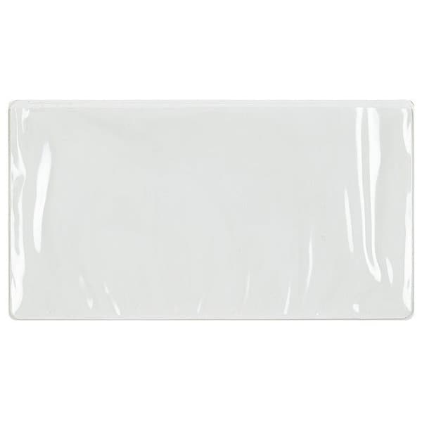 Side Loading Card Holder, Adhesive, Clear