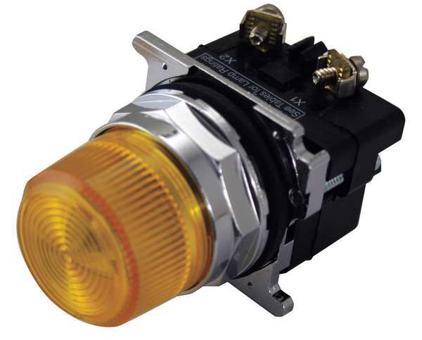 Cutler-Hammer Pilot Light, 120VAC, Yellow