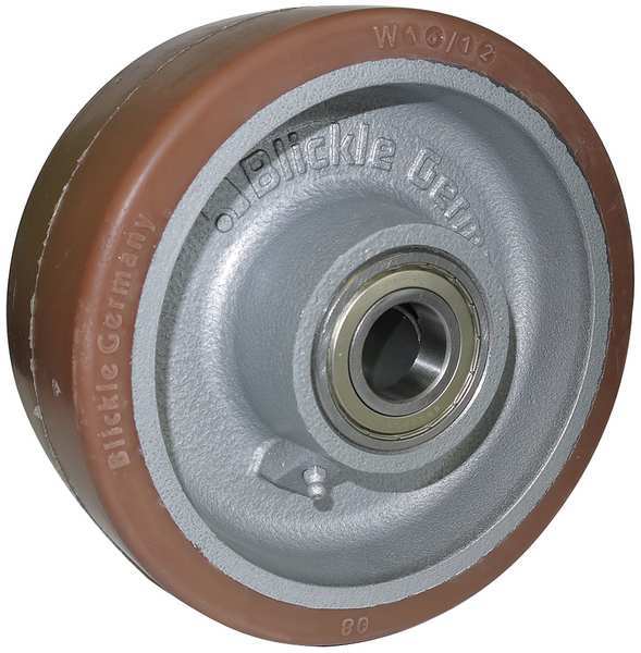 Caster Wheel, Polyurethane, 4 in., 1100 lb.