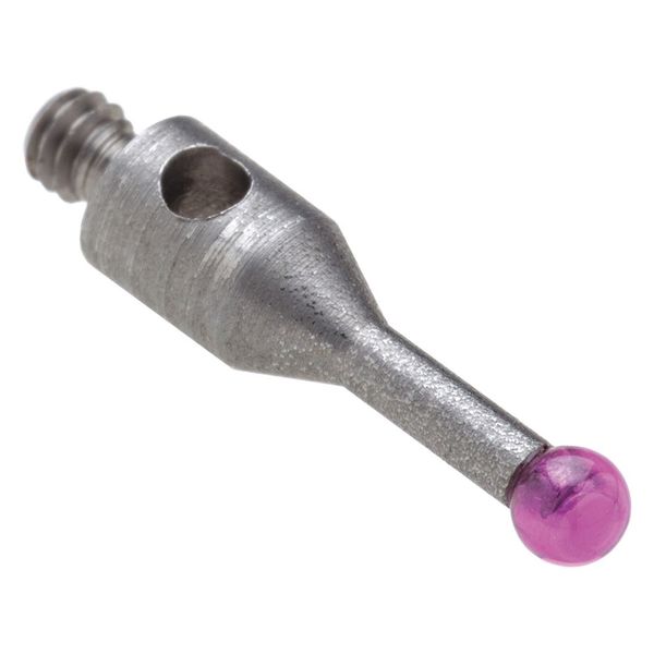 Cmm Tracer Tip, 2mm Ruby, 10mm, M2