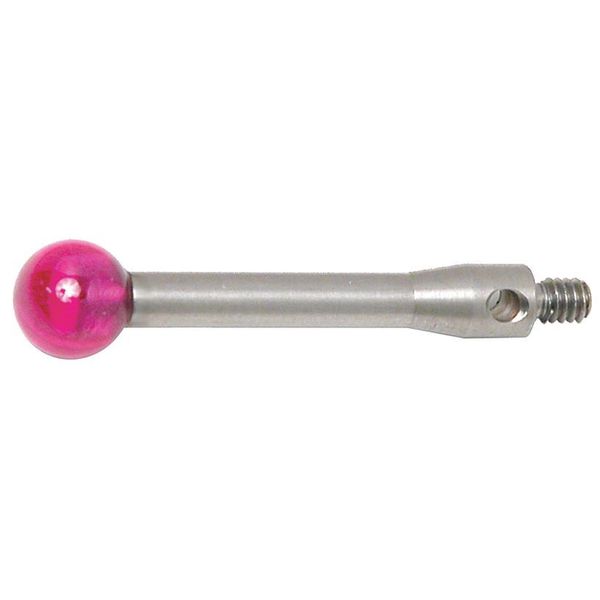 Cmm Tracer Tip, 4mm Ruby, 20mm, M2