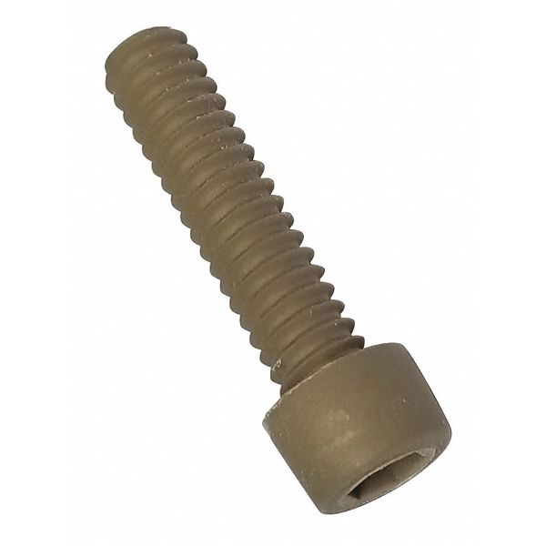 #10-32 Socket Head Cap Screw, Plain PEEK, 1-7/8 in Length, 10 PK