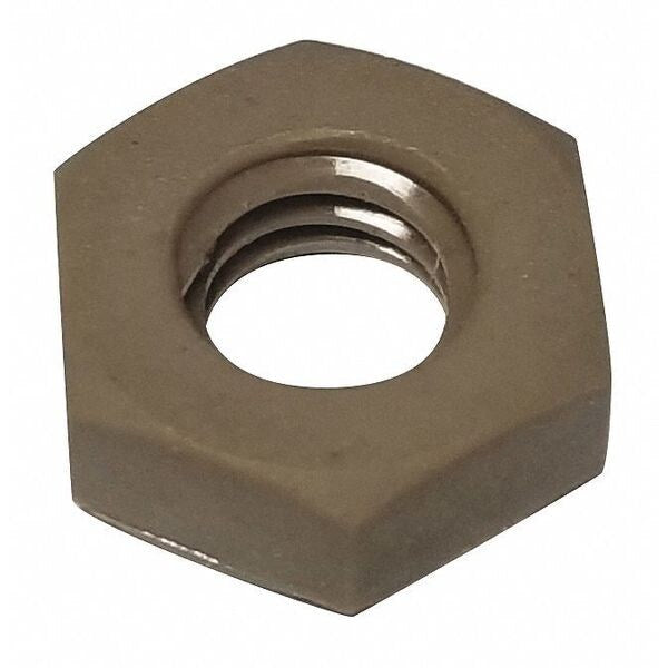 Hex Nut, M5-0.8, Peek, Not Graded, Plain, 10 PK