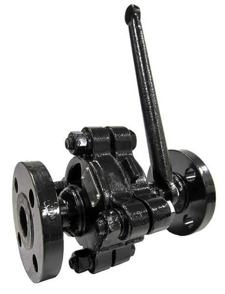 Gate Valve, 2 In., Flange, Carbon Steel