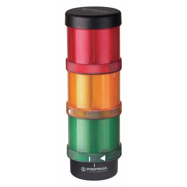 Tower Light Assembly, 24VAC/DC, 80mA, 70mm