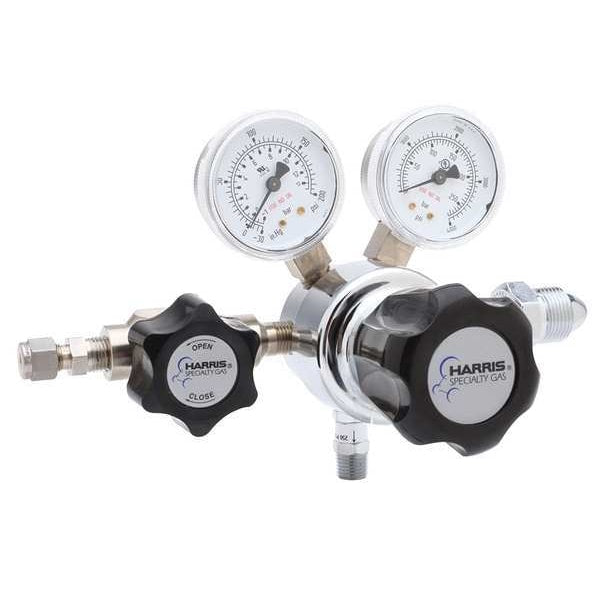 Specialty Gas Regulator, Single Stage, CGA-590, 0 to 125 psi, Use With: Industrial Air