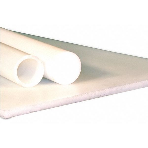 Off White Nylon 6/6 Rod Stock 4 ft. L, 4
