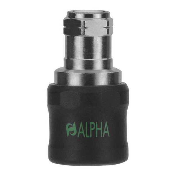 Safety Exhaust Coupler, 1/4