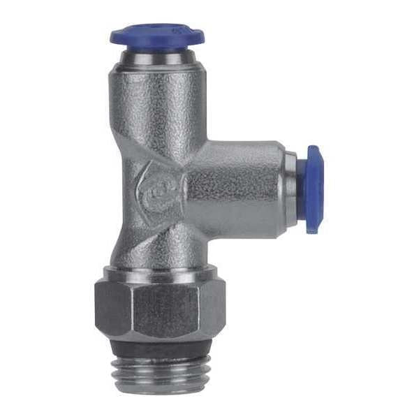 Swivel Branch Tee, Nickel Plated Brass