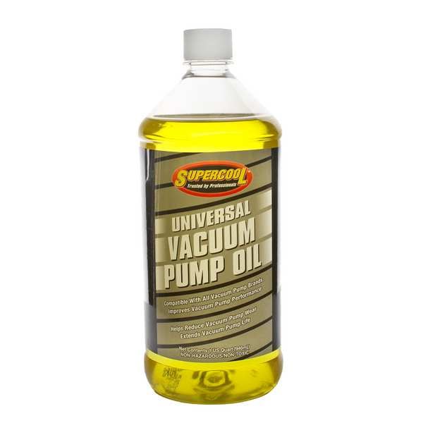 Vacuum Pump Oil, Yellow, 1 Qt.