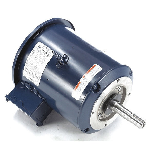 Close-Coupled Pump Motor, 5 HP, 3500 rpm