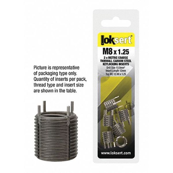 Key Locking Insert, 4 Keys, 5/16