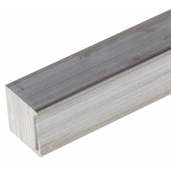 Alum Bar/Rod, 6061, 4 Sq, 5ft.