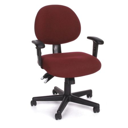 Computer Task Chair 24/7 W/ Arms,burg (1